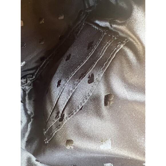 Kate Spade Chelsea The Little Better Nylon Mini Backpack Black Multi Leopard - Picture 2 of 4